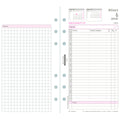 Ersatzkalendarium Jahres-Set Midi 2027, 96 x 172 mm, 80g/m², 1T/2S, weiß CHRONOPLAN 50537