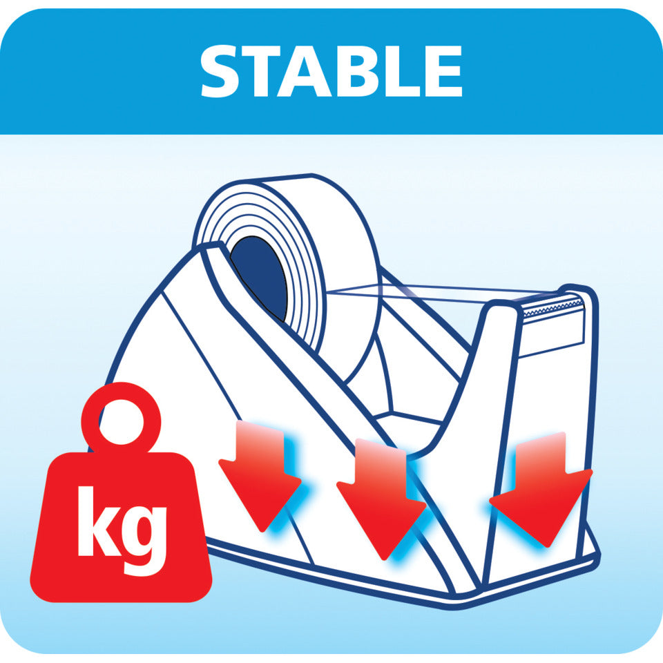 Tischabroller Easy Cut®, 33mx19mm, blau TESA 57421-00002-03 TESA  57421-00002-02 Easy Cut leer