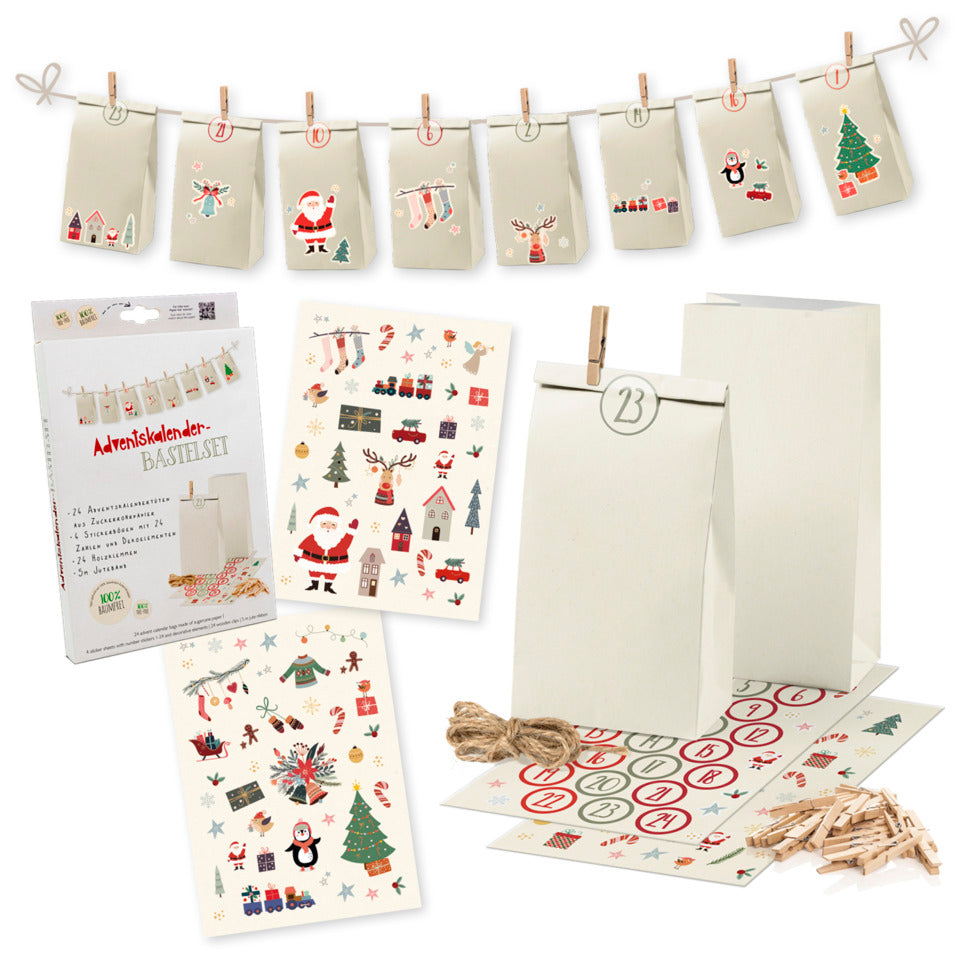 Bastelset Adventskalender Tüten SKORPION 99sk6236 99sk6236 Tüten