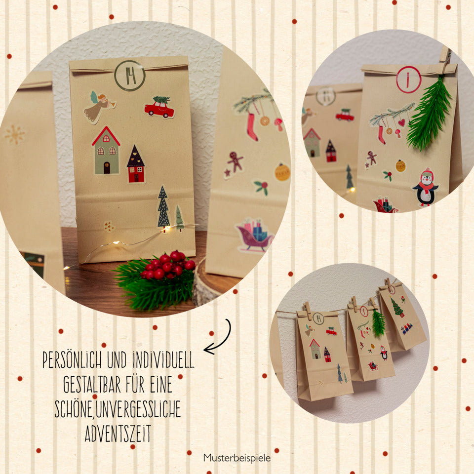 Bastelset Adventskalender Tüten SKORPION 99sk6236 99sk6236 Tüten