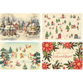 Adventskalenderkarte, 17 x 11,5 cm, 4 Motive, sortiert SKORPION 99sk6696
