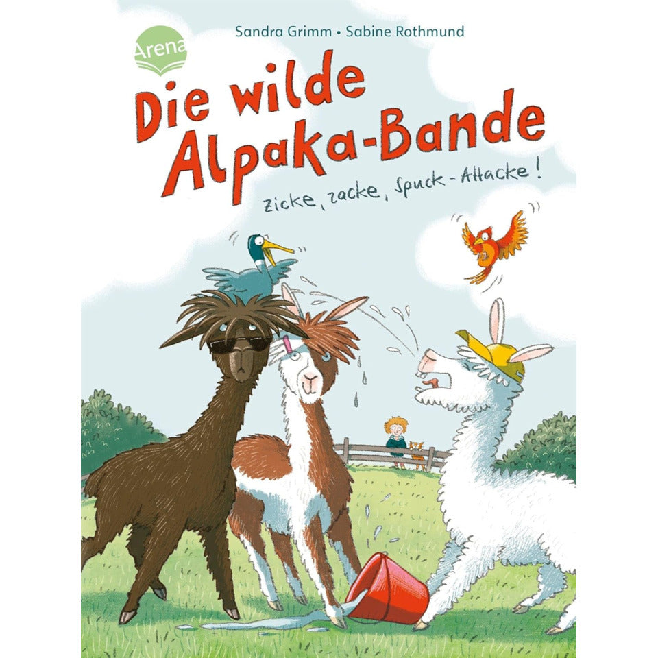 Kinderbuch Die wilde Alpaka-Bande. Zicke, zacke, Spuck-Attacke! ARENA 72261-0 ARENA 72261-0 Zicke, zacke, Spuck-Attack