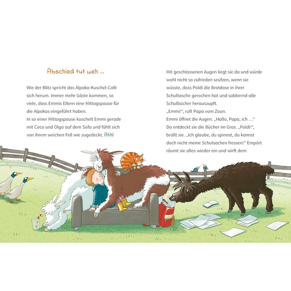Kinderbuch Die wilde Alpaka-Bande. Zicke, zacke, Spuck-Attacke! ARENA 72261-0 ARENA 72261-0 Zicke, zacke, Spuck-Attack