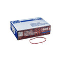 Gummiband, aus Naturkautschuk, 4x150 mm, rot, 1000 g ALCO 762