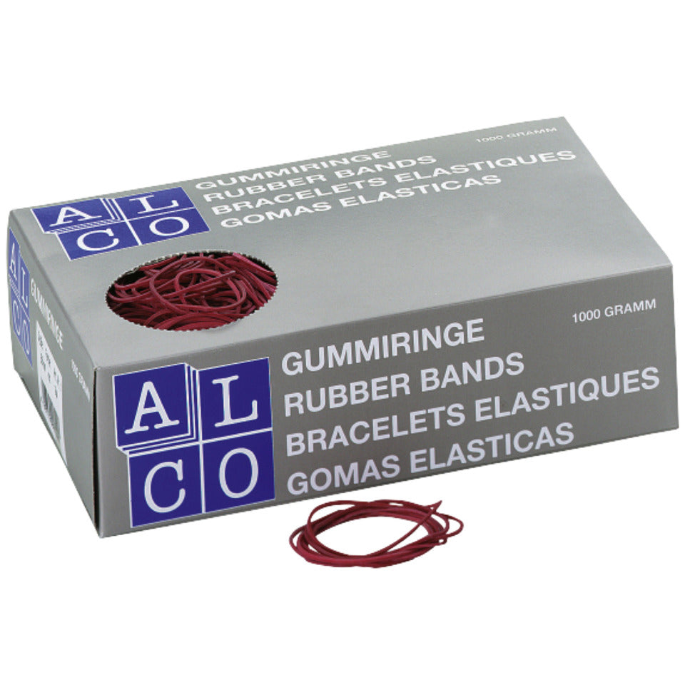 Gummiring, Naturkautschuk, Ø 50 mm, rot, 1000 g ALCO 744