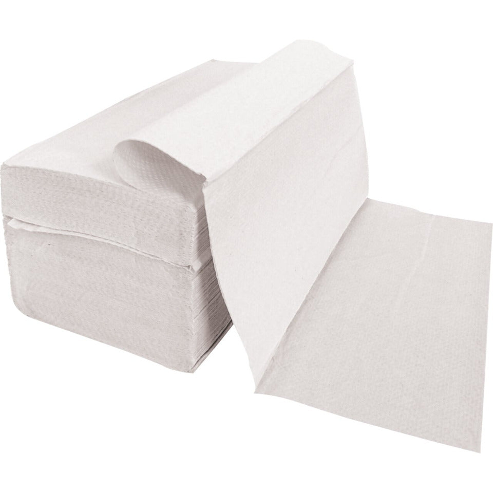 Handtuchpapier, 23 x 21 cm, Falzung V-Falz/ZZ-Falz, 2-lagig, naturweiß, 16 Pack à 200 Blatt HYGOSTAR 304029 HYGOSTAR 304029 16 Pack à 200 Blatt