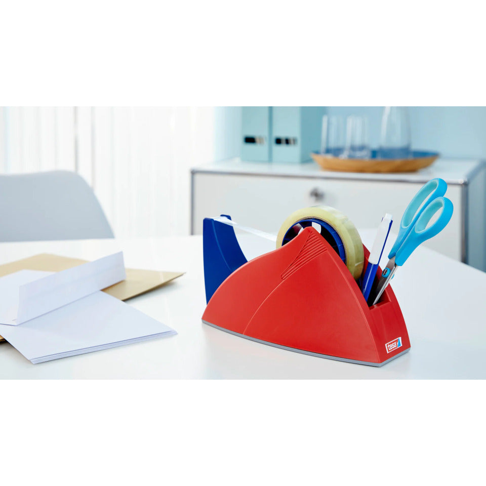 Tischabroller Easy Cut® Professional, 66mx25mm, rot/blau TESA 57422-00000-03 TESA 57422-00000-02 EasyCut Profess.