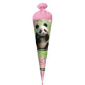 Schultüte Panda, 70 cm, Filzverschluss ROTH 677549 ROTH 677549 Filzverschluss
