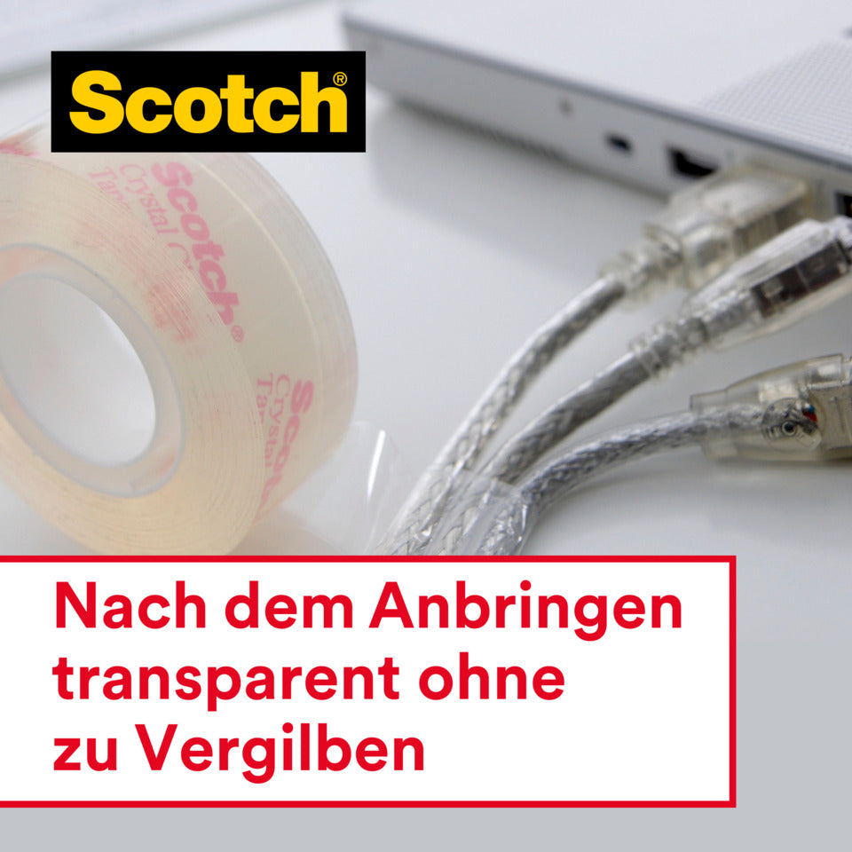 Klebefilm transparent SCOTCH 6-1933R14 SCOTCH 6-1933R14 19mm x33m
