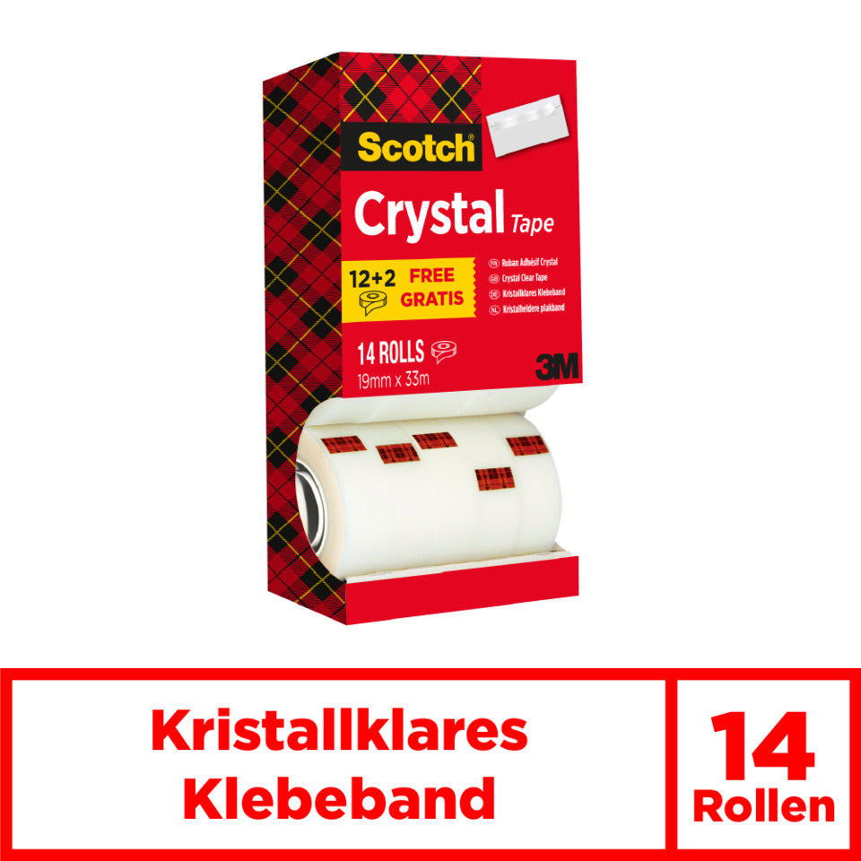 Klebefilm transparent SCOTCH 6-1933R14 SCOTCH 6-1933R14 19mm x33m