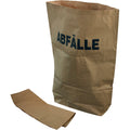 Bio-Abfallsäcke, 120 Liter, Aufdruck "Abfälle", 700 x 950 x 220 mm, 25 Stück GVS 04750195