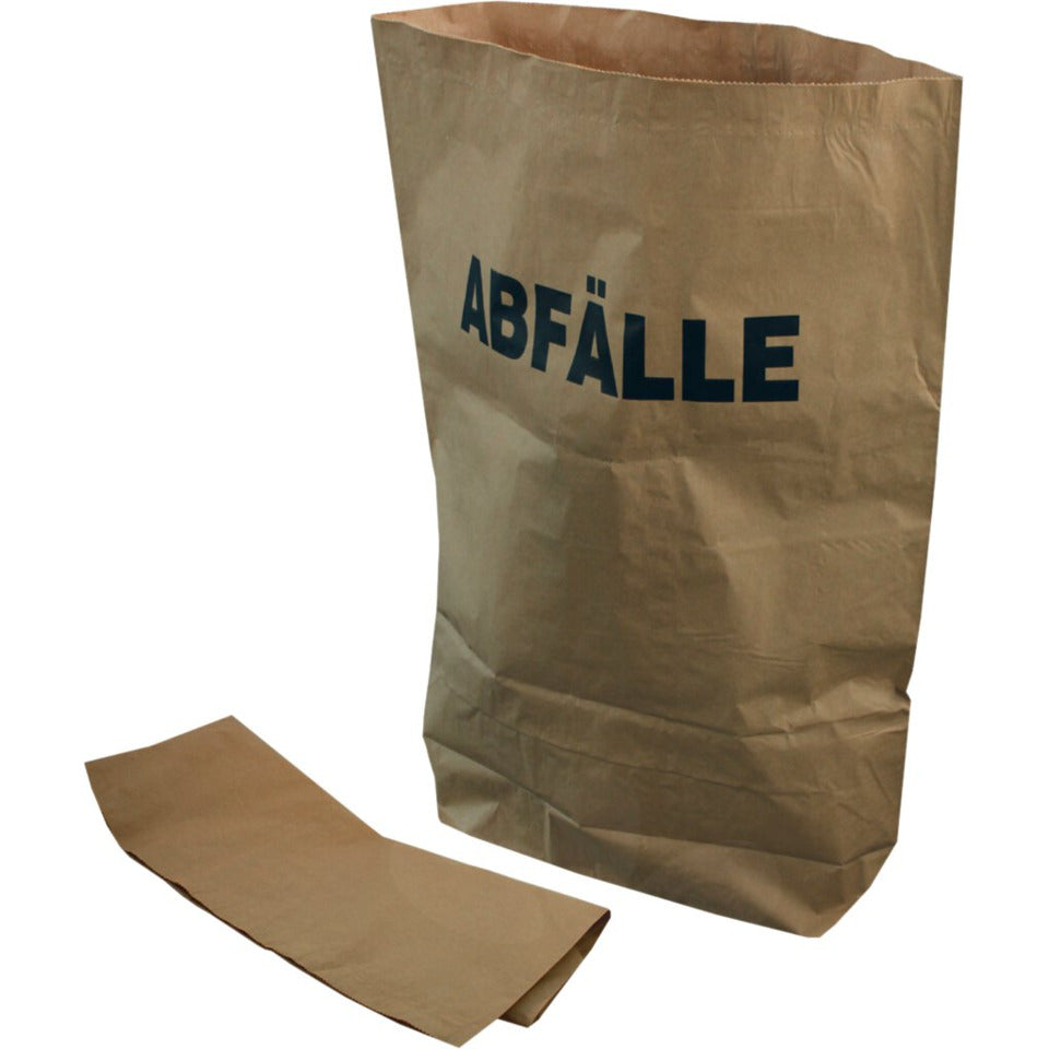Bio-Abfallsäcke, 120 Liter, Aufdruck "Abfälle", 700 x 950 x 220 mm, 25 Stück GVS 04750195