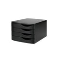 Schubladenset Re-Solution, 375 x 300 x 216 mm, 4 Schubladen, schwarz JALEMA 2686374299 ATLANTA 2686374299 4 Schübe