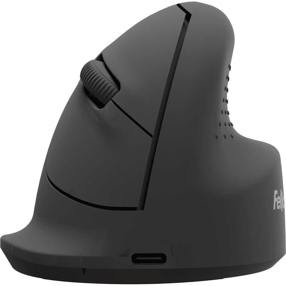 Maus Breyta Medium Vertikal - Rechtshänder, 5 Tasten, 2400 dpi, kabellos, schwarz FELLOWES 100143579 FELLOWES 100143579  Med. Rechtshänder