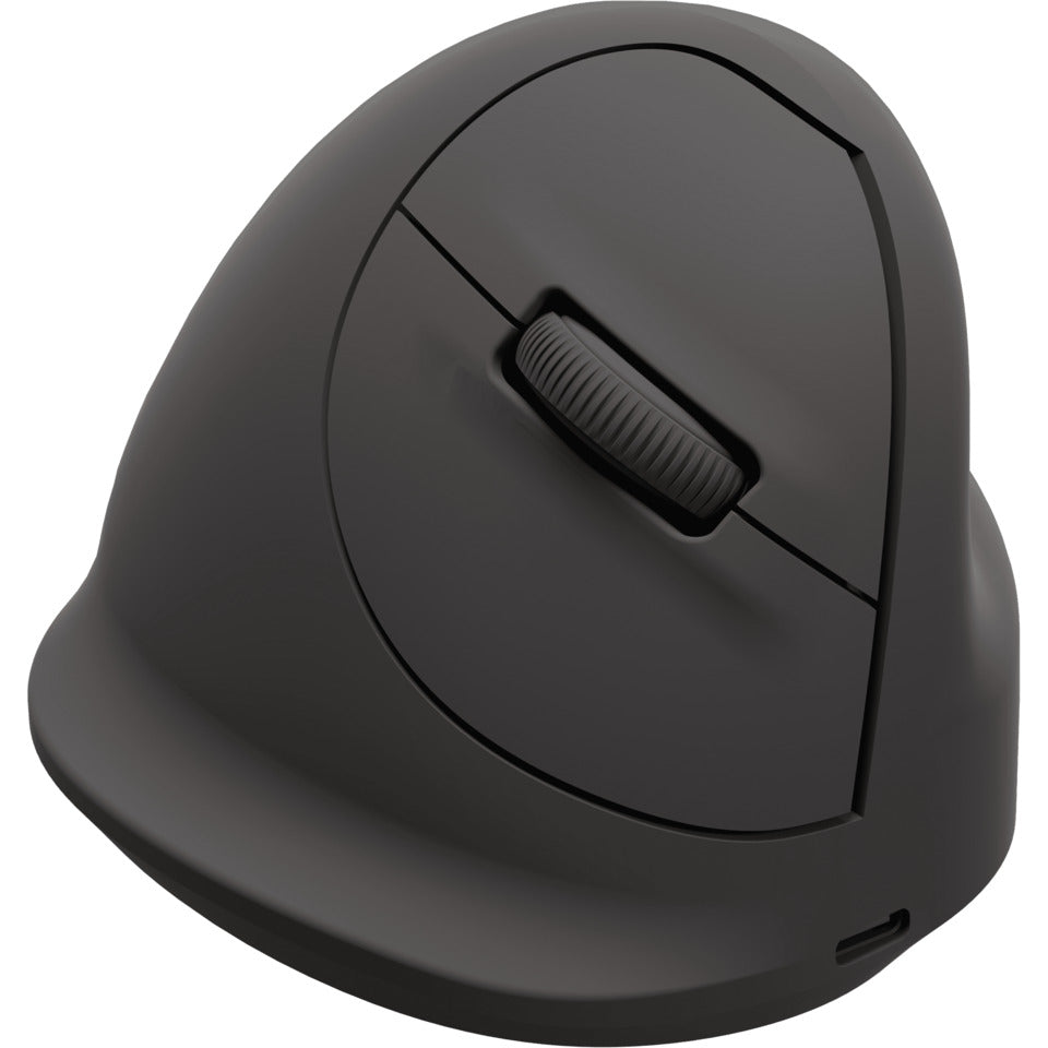 Maus Breyta Medium Vertikal - Rechtshänder, 5 Tasten, 2400 dpi, kabellos, schwarz FELLOWES 100143579 FELLOWES 100143579  Med. Rechtshänder
