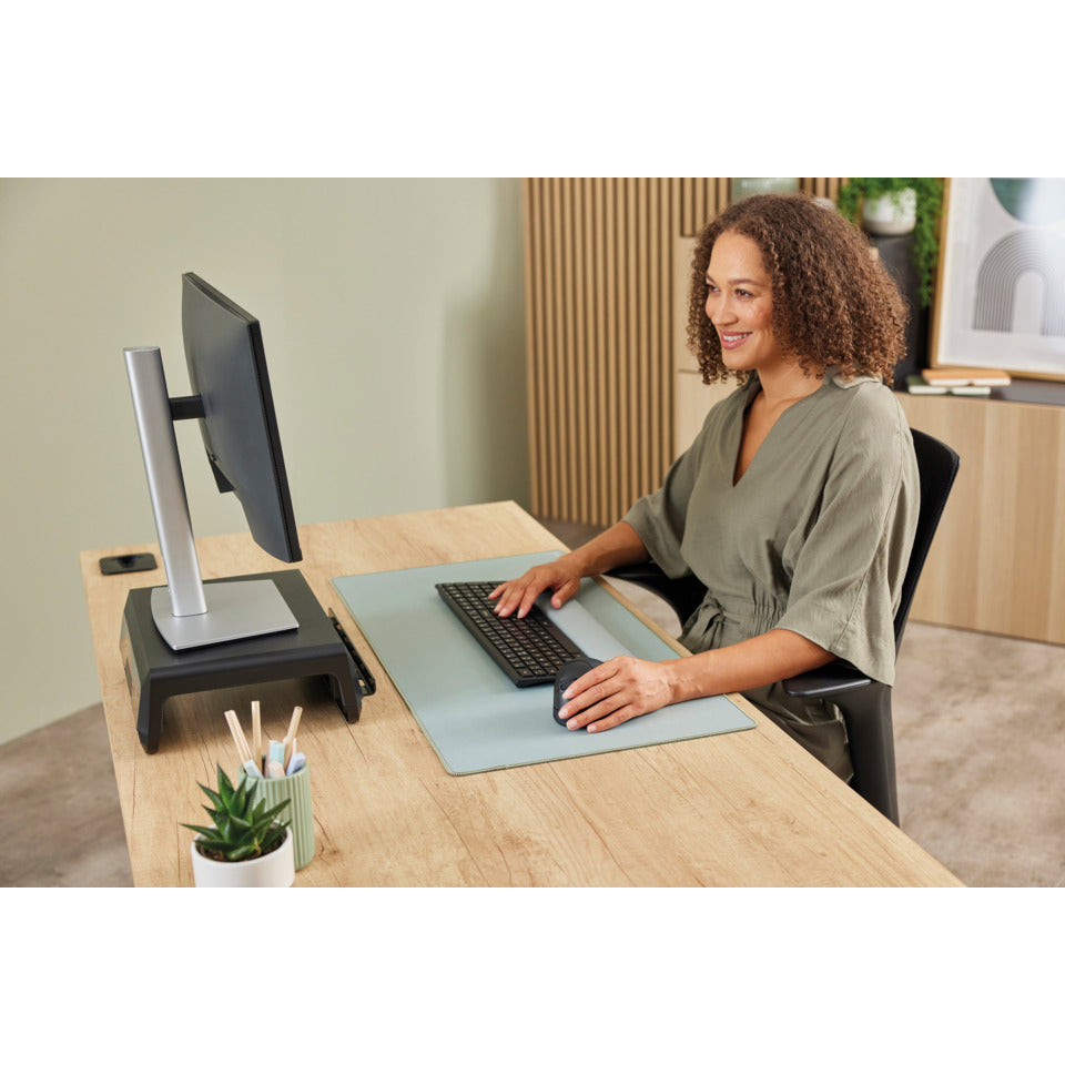 Maus Breyta Plus+ Groß Vertikal - Rechtshänder, 5 Tasten, 2400 dpi, kabellos, schwarz FELLOWES 100143582 FELLOWES 100143582 Groß Rechtshänder