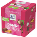 Schokowürfel Dankeschön, 22er Geschenkverpackung mit gefüllter Schokolade RITTER SPORT 326026