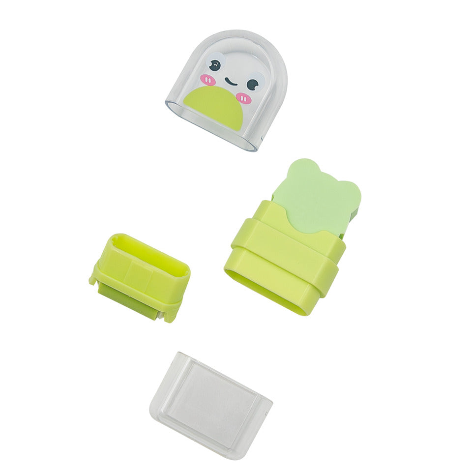 Radierer +Fusselroller Frosch/Bär rosa/grün WEDO 59 98399 WEDO 59 98399 Clean Animal Display