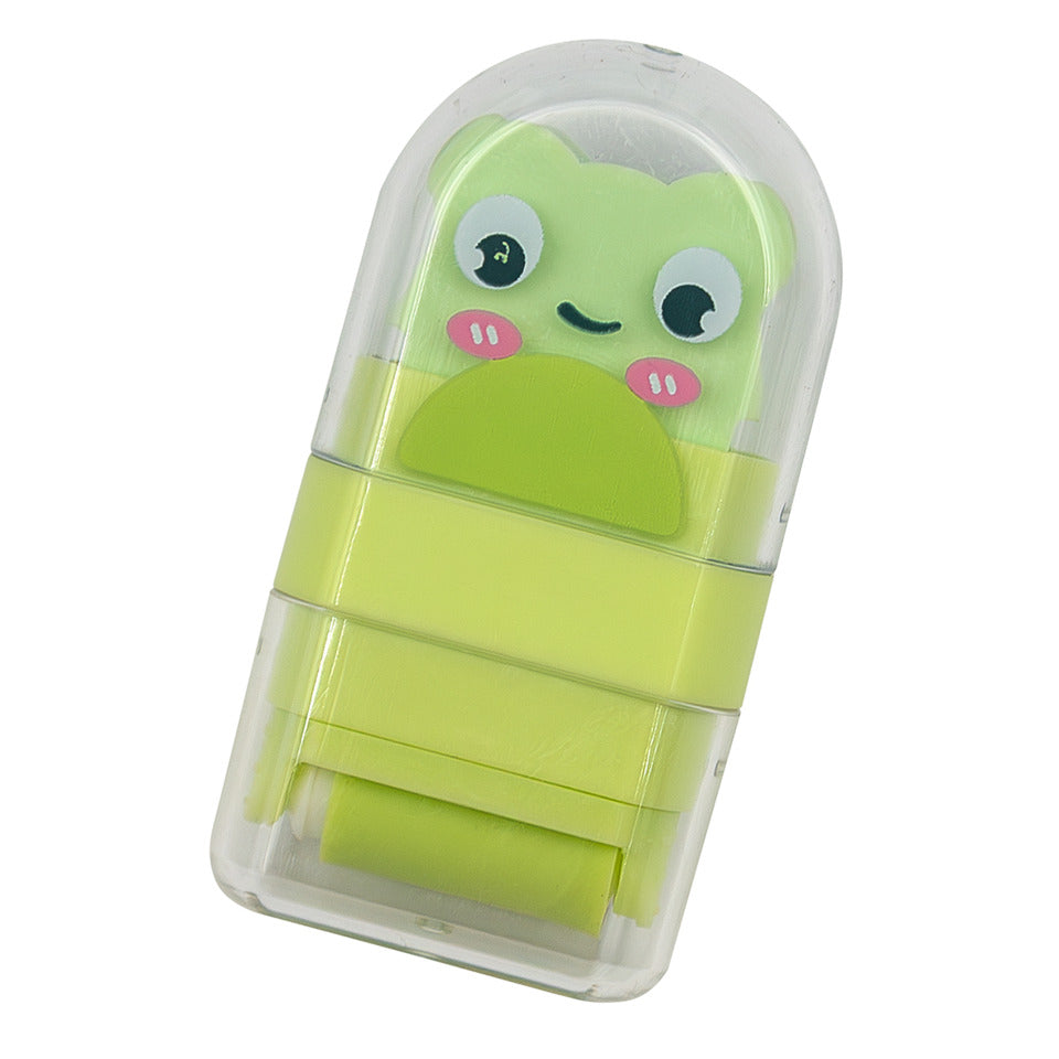 Radierer +Fusselroller Frosch/Bär rosa/grün WEDO 59 98399 WEDO 59 98399 Clean Animal Display