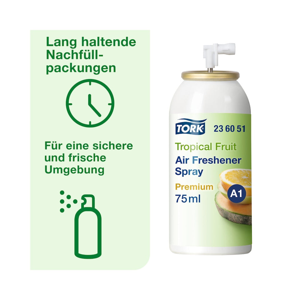 Lufterfrischer Spray, Fruchtduft, 75 ml TORK 236051 TORK 236051 Duftpatrone