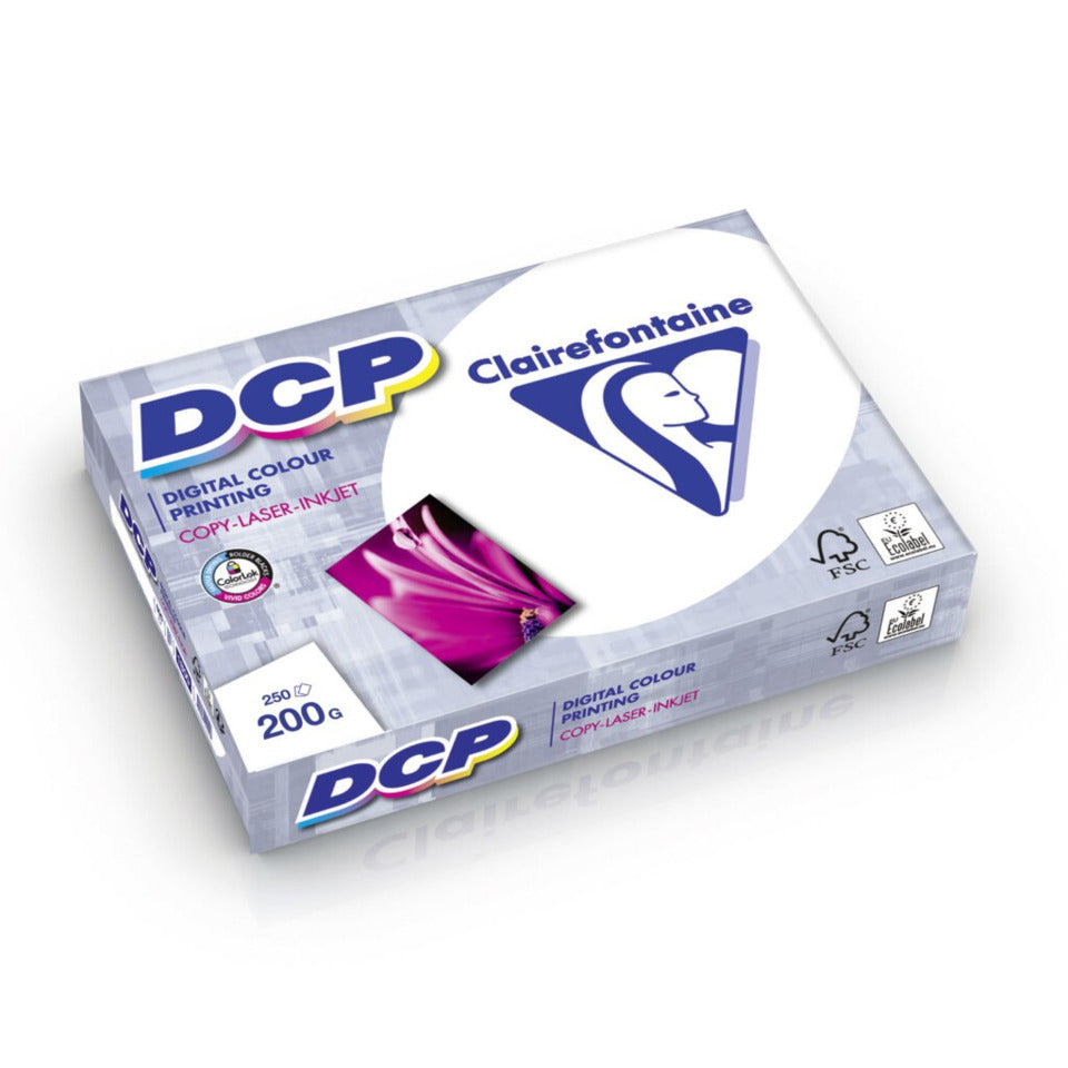 Kopierpapier DCP, A3, 200g/qm, für Vollfarbdrucke, satiniert, weiß, 170 CIE, 250 Blatt CLAIRFONTAINE 11996213732 CLAIRFONTAINE 11996213732 210g