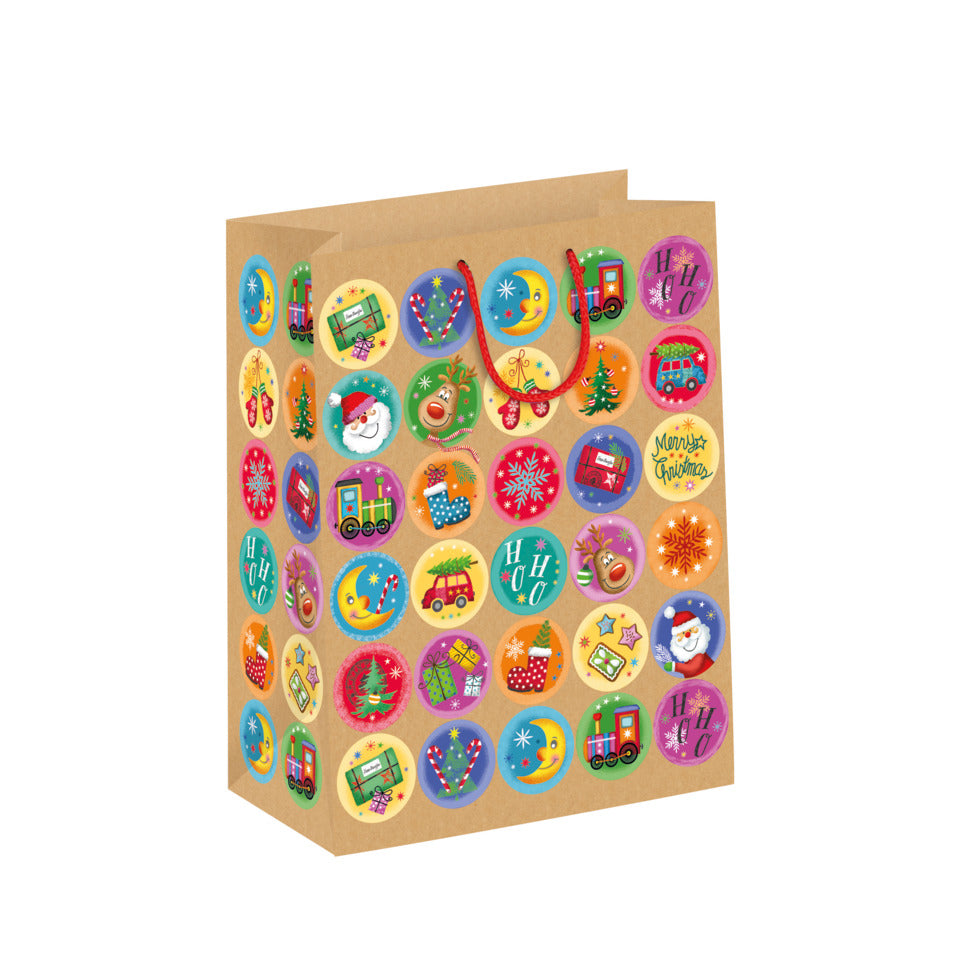 Weihnachts-Geschenktragetasche Christmas Buttons, 61 x 46 x 18 cm ZÖWIE 70110 24360 ZÖWIE 70110 24360 61x46x18cm