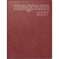 Taschenkalender Magnum 2027, 18,3 x 24 cm, 1W/2S, Kunststoff, weinrot RIDO 7027042297 RIDO 70-27 042 297 18,3x24cm 2027
