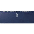 Tischkalender septant 2027 quer, 30,5 x 10,5 cm, 1W/2S, Kunststoff, dunkelblau RIDO 7036132207 RIDO 70-36 132 207 30,5x10,5cm