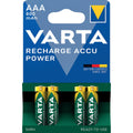 Akku NiMH, Micro AAA, Recharge Power, vorgeladen, HR03, 1.2V, 800mAh, 4 Akkus VARTA 56703101404