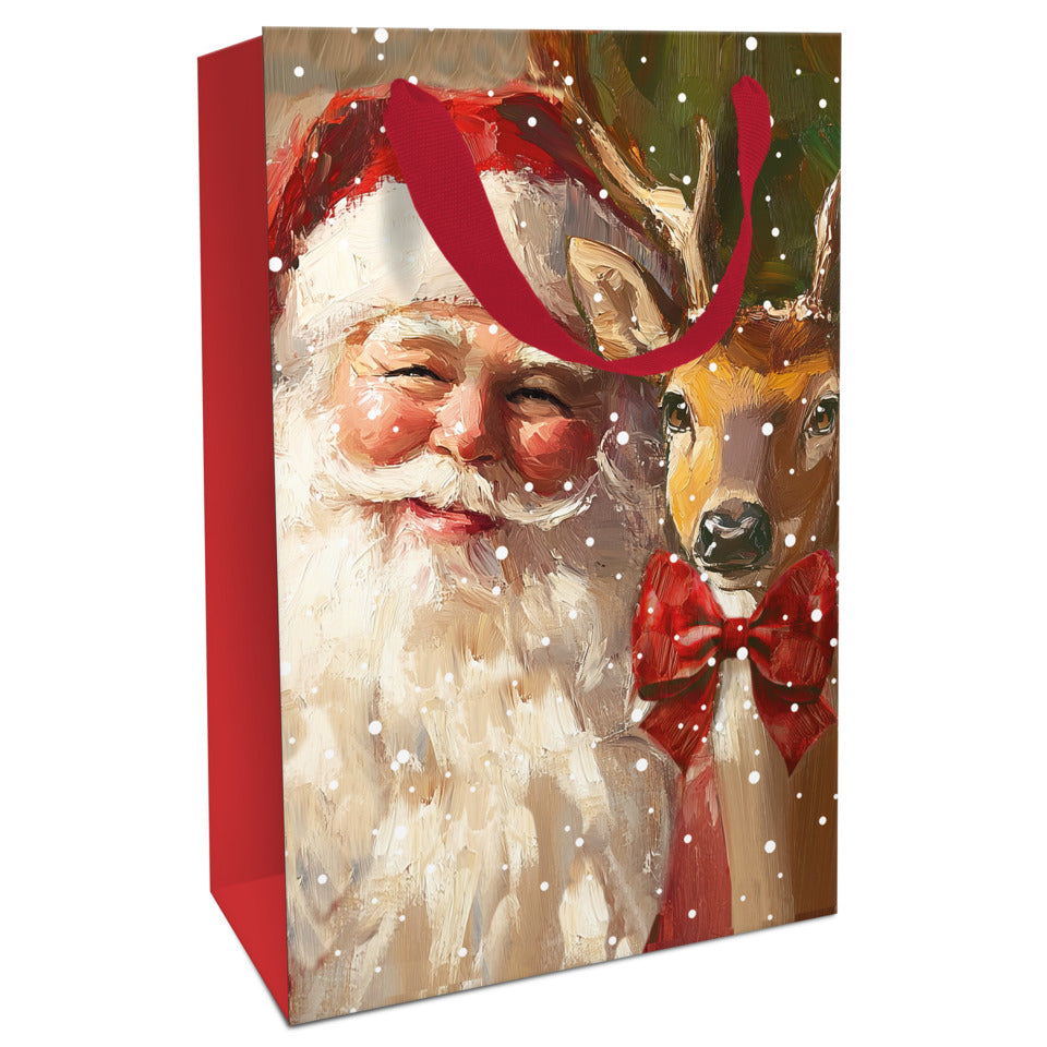 Weihnachts-Geschenktragetasche Dreamteam, 36 x 26 x 13 cm, rot BRAUN + COMPANY 1643-26515 BRAUN + COMPANY 1643-26515 36x26x13cm