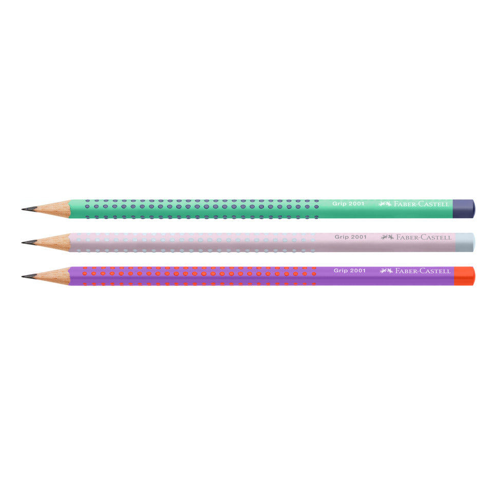 Schulbleistift Flow Edition, B Grip 2001, sortiert FABER CASTELL 117026 FABER CASTELL 117026 72 Stück