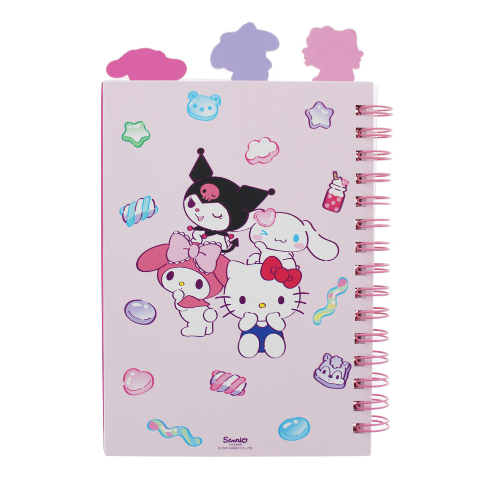 Spiralnotizbuch Sweets Glitter, A5, 96 Blatt, liniert HELLO KITTY HKSW6736 HELLO KITTY HKSW6736 A5