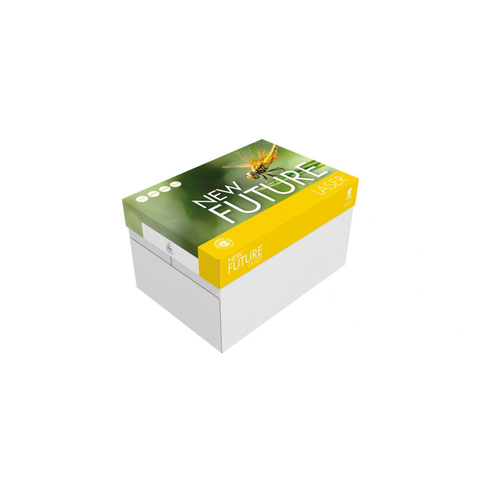 Kopierpapier New Future Laser, A3, 80g/m², 500 Blatt, 150 CIE, weiß NEW FUTURE 9538B80B