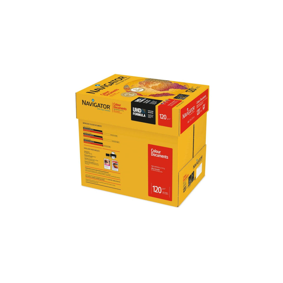 Kopierpapier Navigator Colour Documents, A3, 120g/m², 500 Blatt, 169 CIE, weiß NAVIGATOR 82457B12B