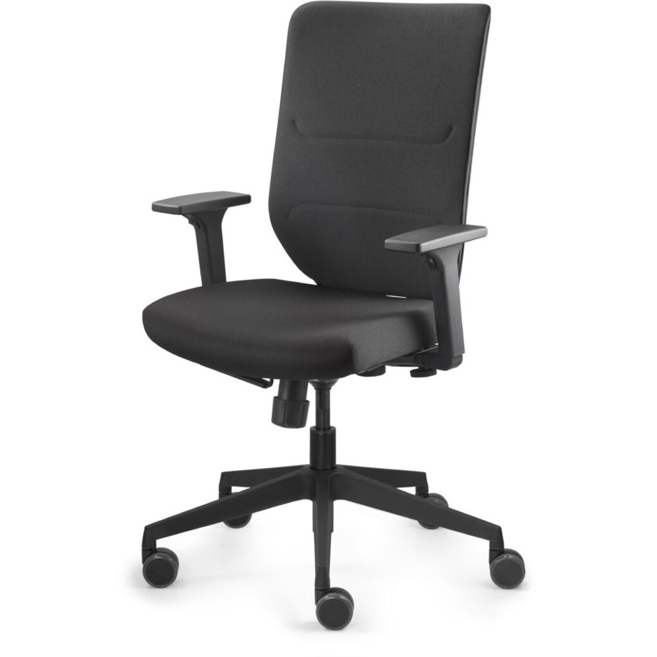 Bürodrehstuhl to-sync work mit Armlehnen, 3-dimensional verstellbar, schwarz DAUPHIN SC 9247 SY1