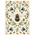 Notizbuch Jade Mosinski: Botanical Bee, A5, 88 Blatt, liniert FLAME TREE FTNB395 FLAME TREE FTNB395 A5