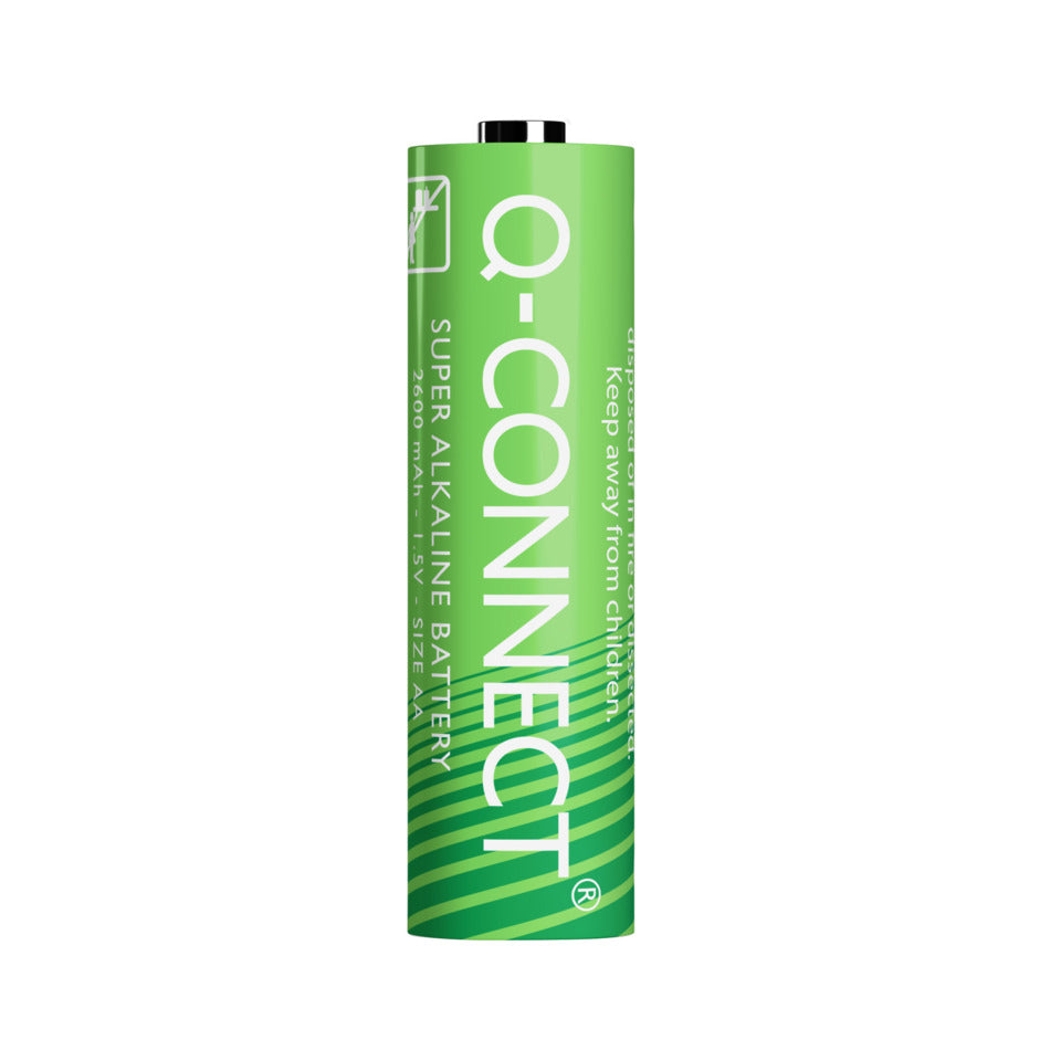 Batterie Alkali-Mangan, LR6/AA/Mignon, 12 Stück Q-CONNECT KF00644 Q-CONNECT KF00644 Mignon