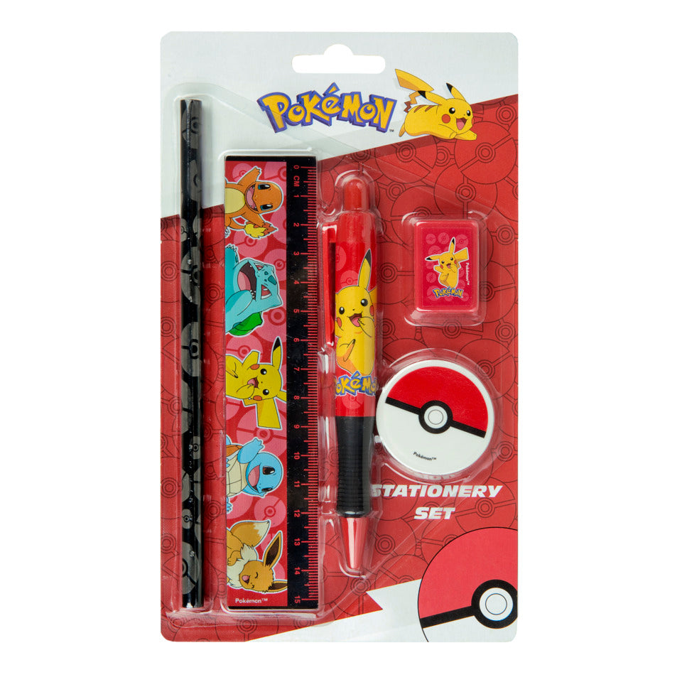Schreibset Pokemon, 5-teilig UNDERCOVER PKHX0213 UNDERCOVER PKHX0213 5tlg