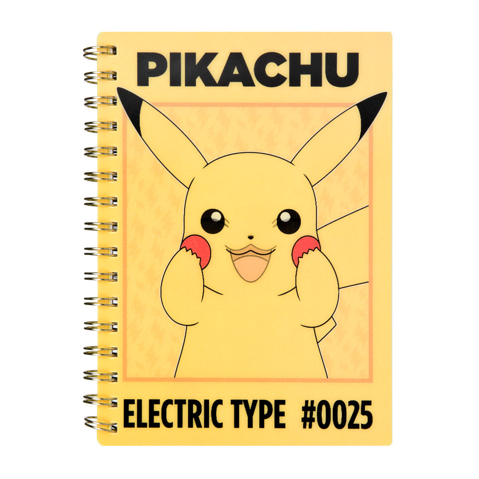 Spiralnotizbuch Pokemon Pikachu 3D, A5, 80g/m², 80 Blatt, liniert UNDERCOVER PKHX0585 UNDERCOVER PKHX0585 A5 Pikachu