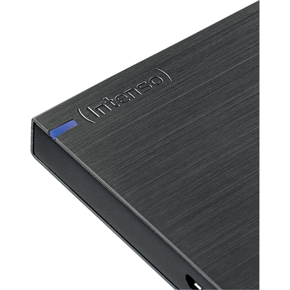 Festplatte extern, 1 TB, 2,5", USB 3.0, Aluminium, anthrazit INTENSO 6028660