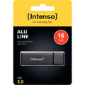 USB-Stick Alu Line, Hi-Speed 2.0, 16 GB, anthrazit INTENSO 3521471