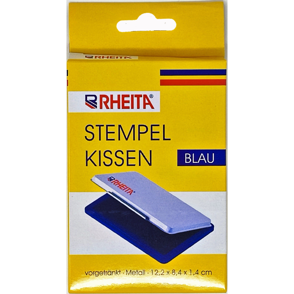Stempelkissen, 7 x 11 cm, Größe 2, blau RHEITA 815-1BU