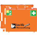 Verbandkoffer Erste-Hilfe-Koffer SPEZIAL Verwaltung inkl. Wandhalterung, 400 x 300 x 150 mm SÖHNGEN 0360110
