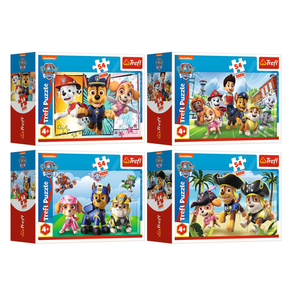 Minipuzzle be like Paw Patrol, 54 Teile TREFL 54200 TREFL 54200 Viacom PAW Patrol