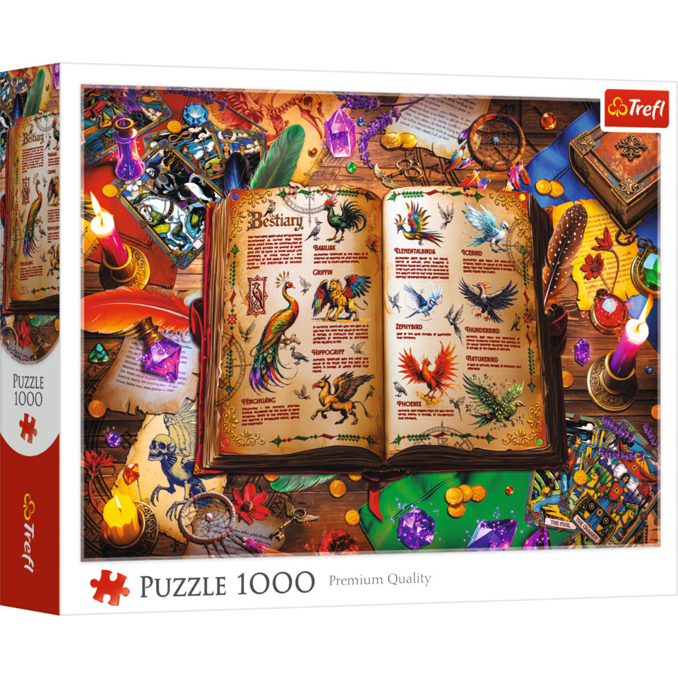 Puzzle Atlas of Fantastic Birds, 1000 Teile TREFL 10980 TREFL 10980 1000 Teile