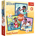 Puzzle Disney Lilo & Stitch 3in1 TREFL 34896