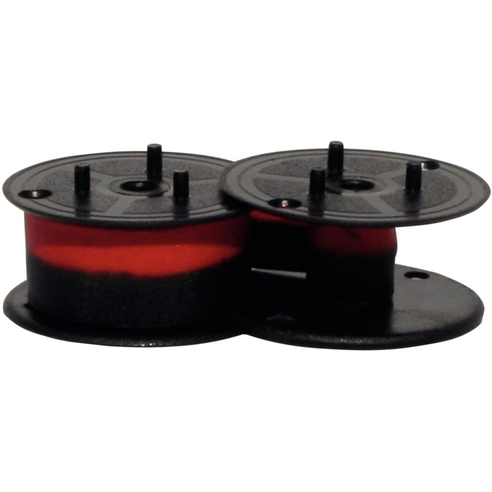 Farbband Gr. 51NS, 13 mm x 6 m, Seide, schwarz/rot KORES G051NSSR