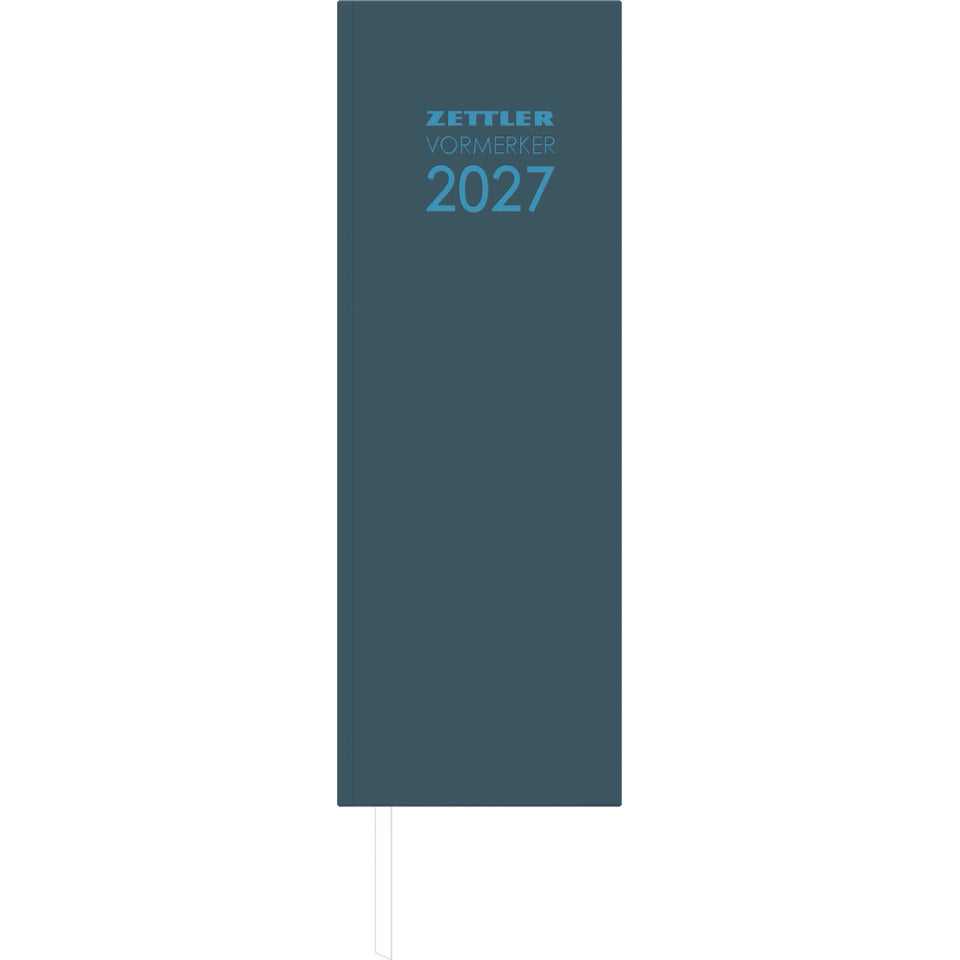 Pultkalender 2027, 10,5 x 29,5 cm, 2T/1S, anthrazit ZETTLER 146300 ZETTLER 146300/660123 anthrazit