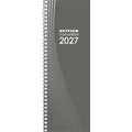 Tischkalender 2027, 10,5 x 29,5 cm, 1W/2S, sortiert ZETTLER 153700 ZETTLER 153700/660101 hoch,Spiralbindu