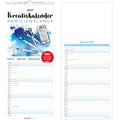 Bastelkalender Familienplaner 2027, 21 x 45 cm ALPHA 155001 ALPHA 155001 21x45cm